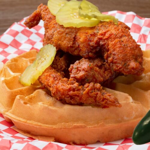 Easy Chili's Chicken And Waffle Recipe With 5 Minute Sauce